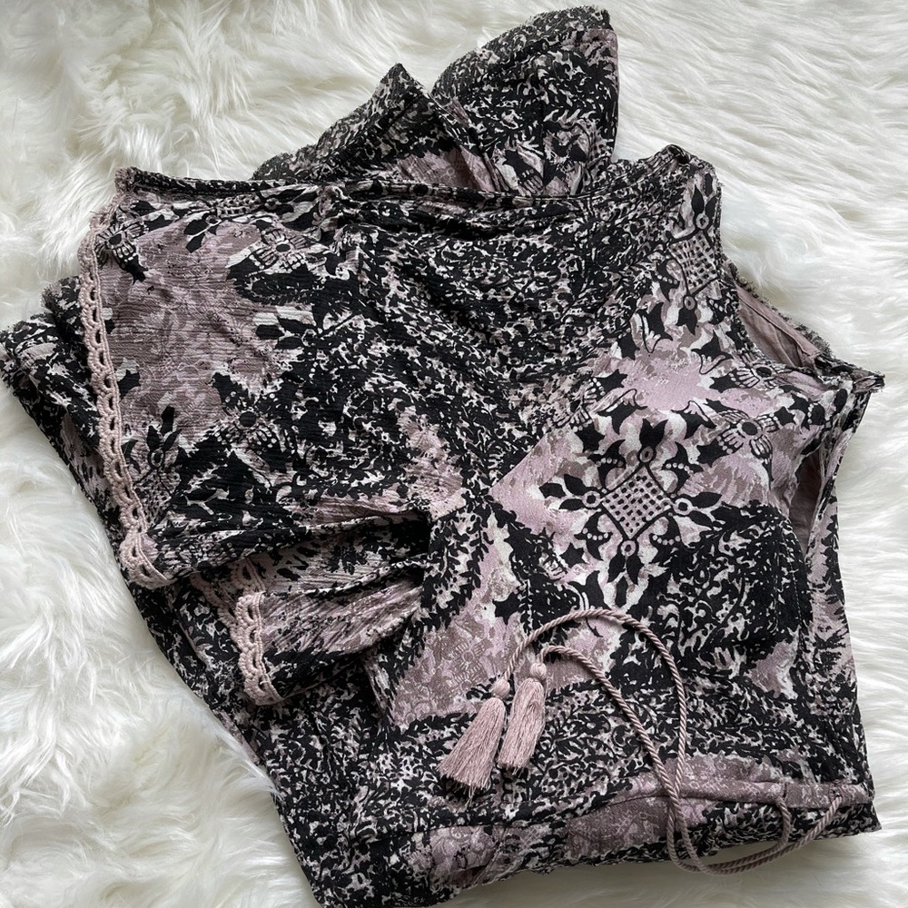 NWOT Free People Flowy Dress with Cinched Waist